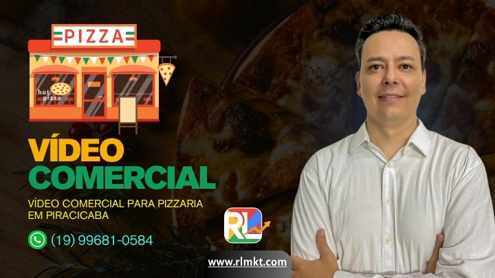 Vídeo Comercial para Pizzaria em Piracicaba SP