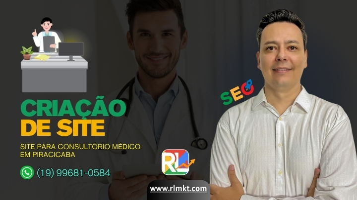 Site para Consultório Médico em Piracicaba SP