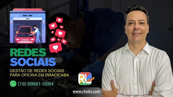 Gestão de Redes Sociais para Oficina em Piracicaba SP
