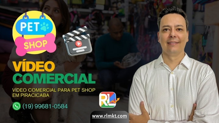 Vídeo Comercial para Pet Shop em Piracicaba
