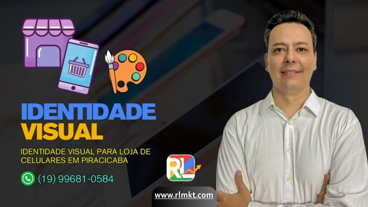 Identidade Visual para Loja de Celulares em Piracicaba SP