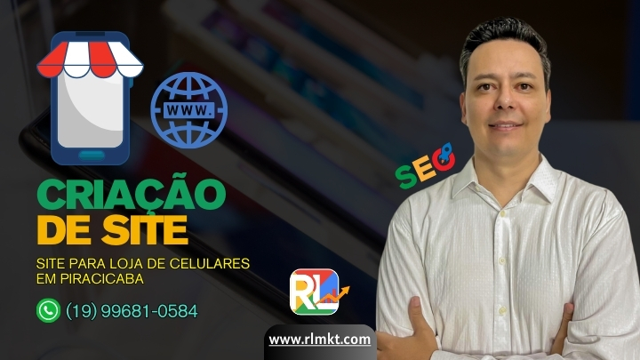 Site para Loja de Celulares em Piracicaba SP