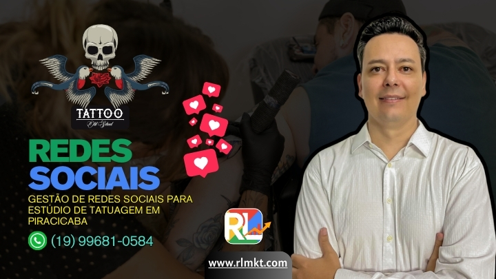 Gestão de Redes Sociais para Estúdio de Tatuagem em Piracicaba