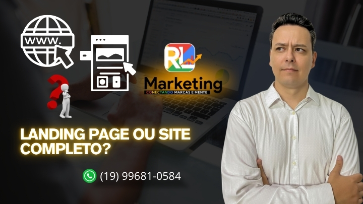 Landing Page ou Site Completo?