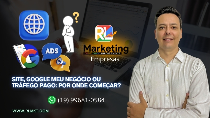 Site, Google Meu Negócio ou Tráfego Pago: Por Onde Começar?