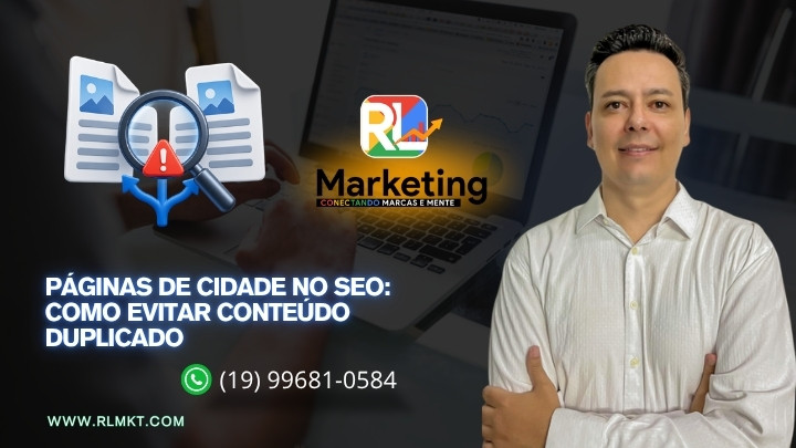Capa do artigo Páginas de Cidade no SEO: Como Evitar Conteúdo Duplicado.